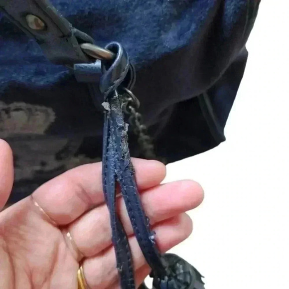 Juicy Couture Satchel Y2K Velour Purse Women 2000s Regal Retro Bling Embroidery - Picture 14 of 16